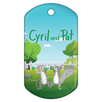 Cyril and Pat Badge