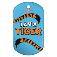 I Am a Tiger Badge