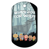 Watch Out for Wolf! Badge