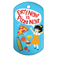 Every Night Is Pizza Night Badge