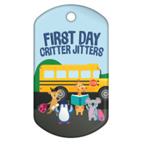 First Day Critter Jitters Badge