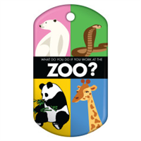 What Do You Do if You Work at a Zoo? Badge