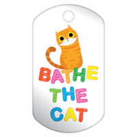 Bathe the Cat Badge